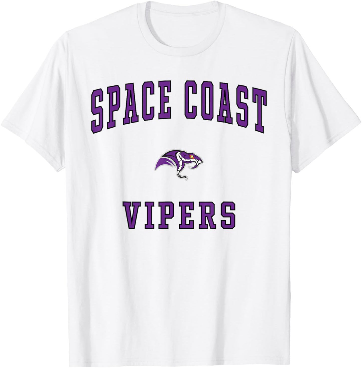 Space Coast High School Vipers T-Shirt - T-Shirt | White