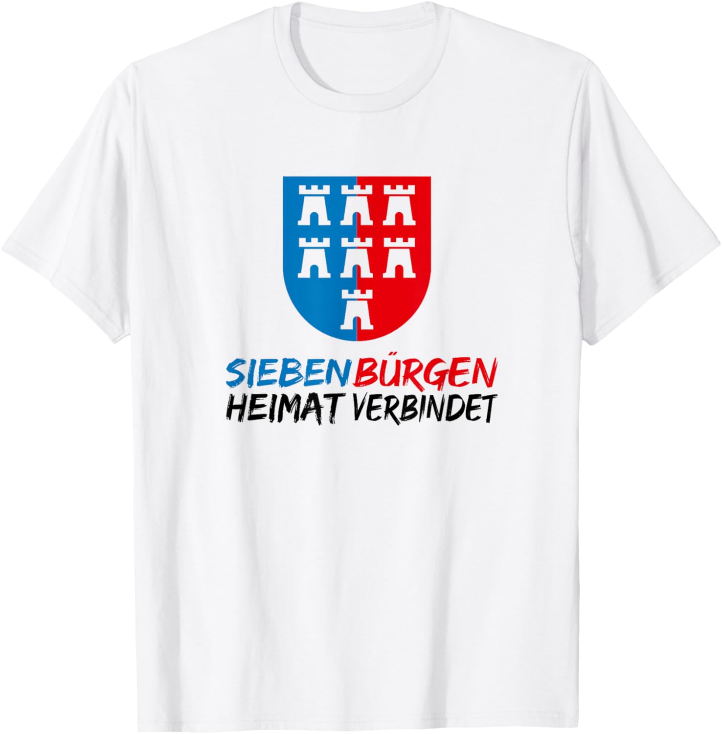 Modernes Siebenbürger Sachsen Siebenbürgen T-Shirt - T-Shirt | White