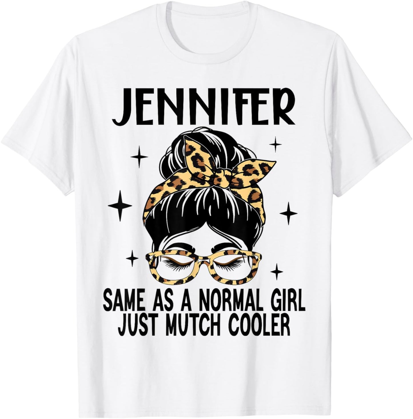 SwiftStyle Apparel JENNIFER Costume Cute Definition Personalized Name JENNIFER , Small, Grey T-Shirt - T-Shirt | White
