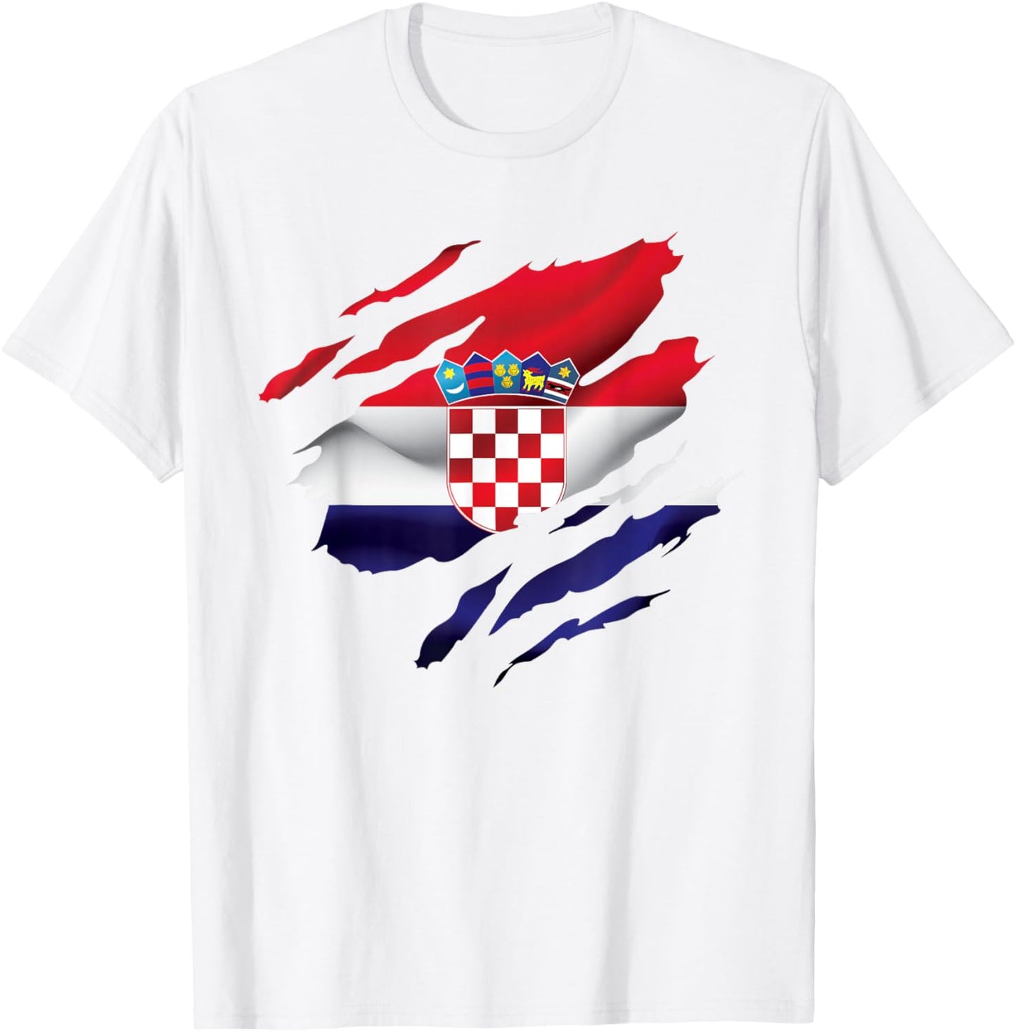Kroatien Flagge Kroatisch Croatia Kinder Kroatien Hrvatska T-Shirt - T-Shirt | White