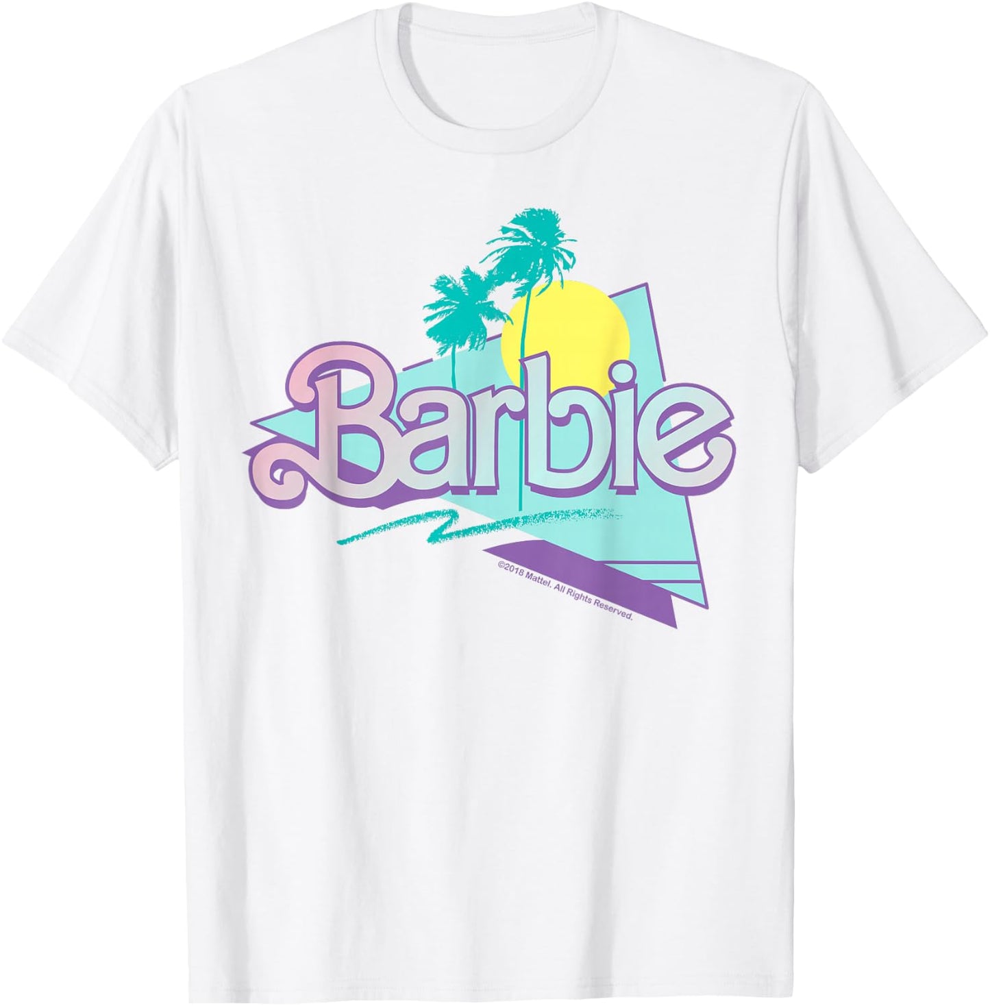 Barbie - 90'S Barbie - Logo T-Shirt - T-Shirt | White