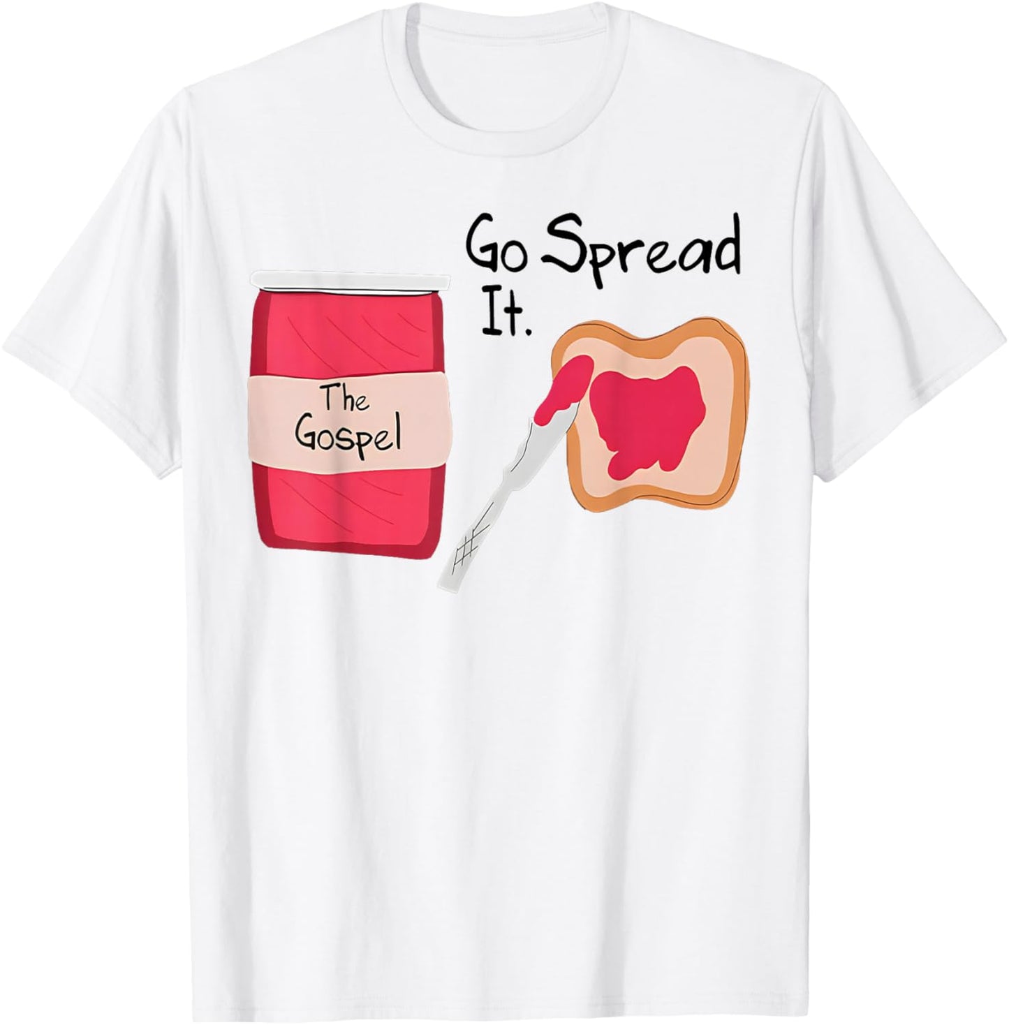 The Gospel Go Spread It T-Shirt - T-Shirt | White