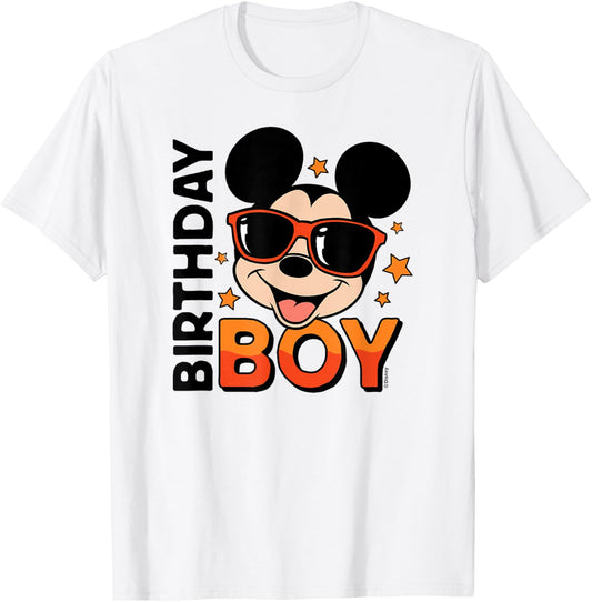 Disney - Mickey Birthday Boy T-Shirt - T-Shirt | White