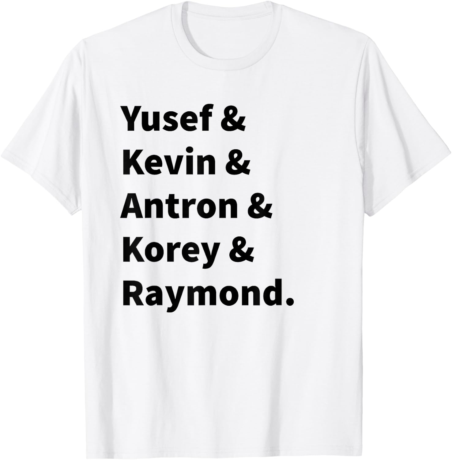 Central Park 5 Five | Exonerated 5 Five Shirt T-Shirt - T-Shirt | White