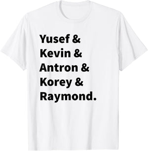 Central Park 5 Five | Exonerated 5 Five Shirt T-Shirt - T-Shirt | White