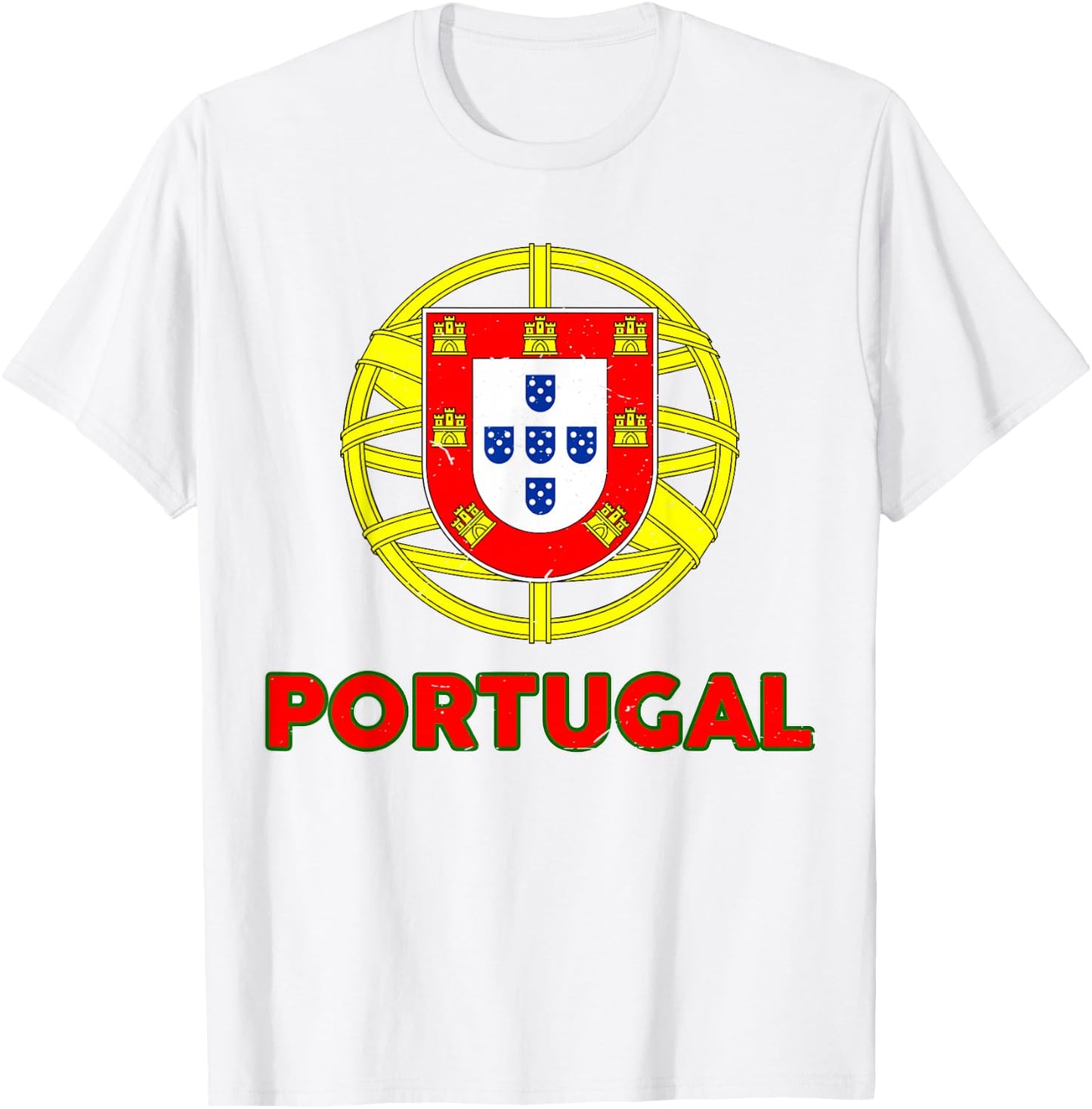 Toddler Portugal Portuguese Flag Youth Baby Kids Boys T-Shirt - T-Shirt | White