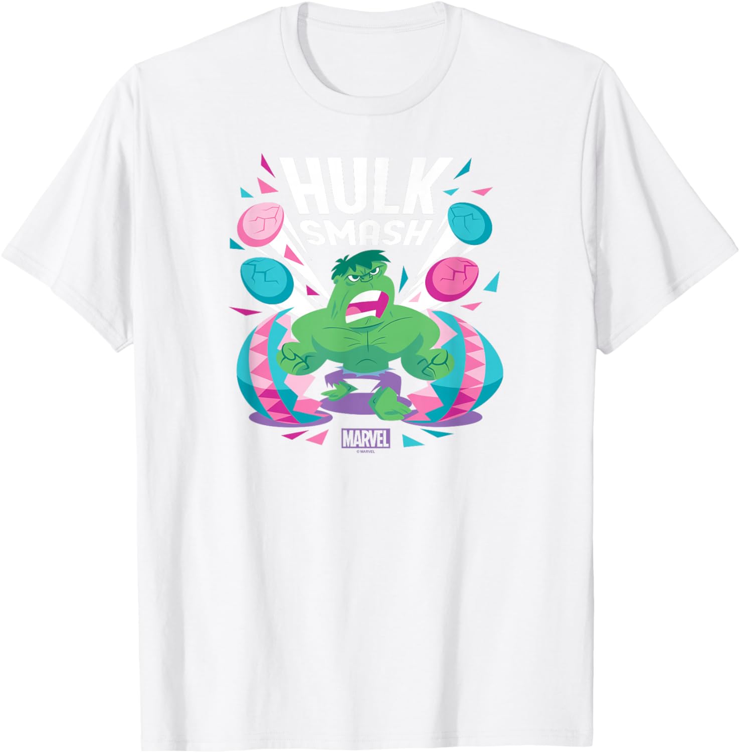 Marvel - Hulk Smash Easter T-Shirt - T-Shirt | White