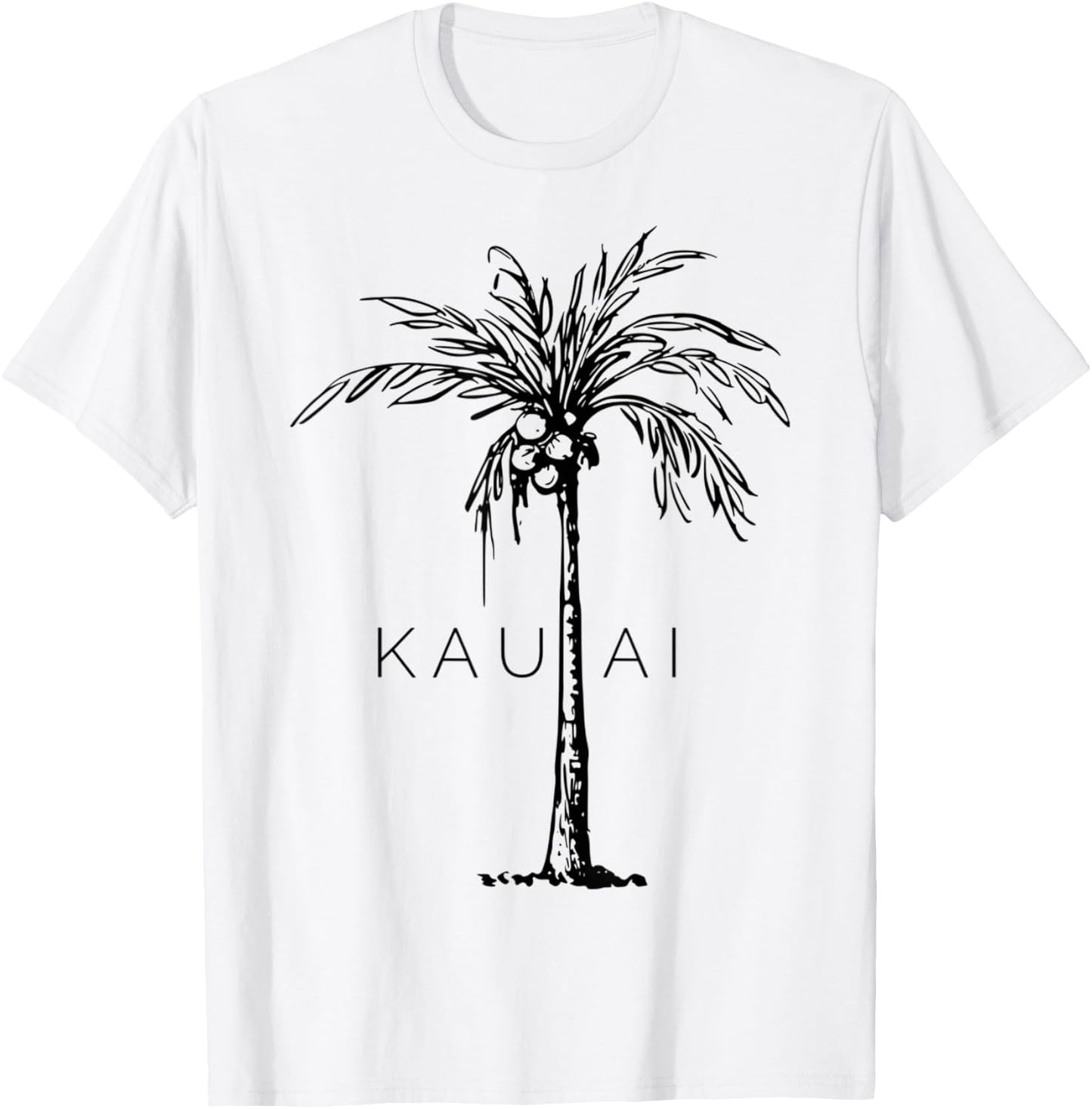 Kauai Hawaii Aloha from The Island. Feel The Aloha Spirit T-Shirt - T-Shirt | White