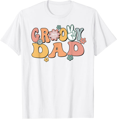Groovy Dad Retro Father Matching Family 1st Birthday Party