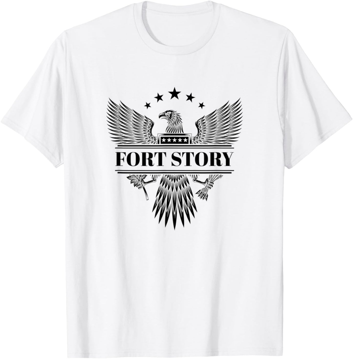 Fort Story Military Base T-Shirt - T-Shirt | White