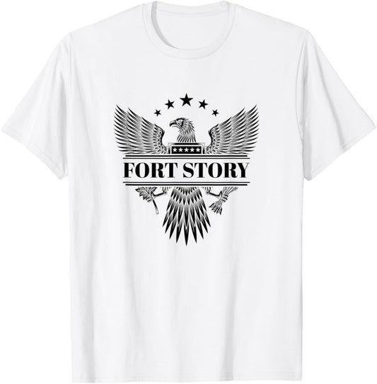Fort Story Military Base T-Shirt - T-Shirt | White