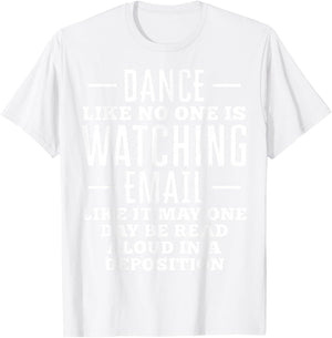 Funny Lawyer Attorney Deposition Gift T-Shirt - T-Shirt | White