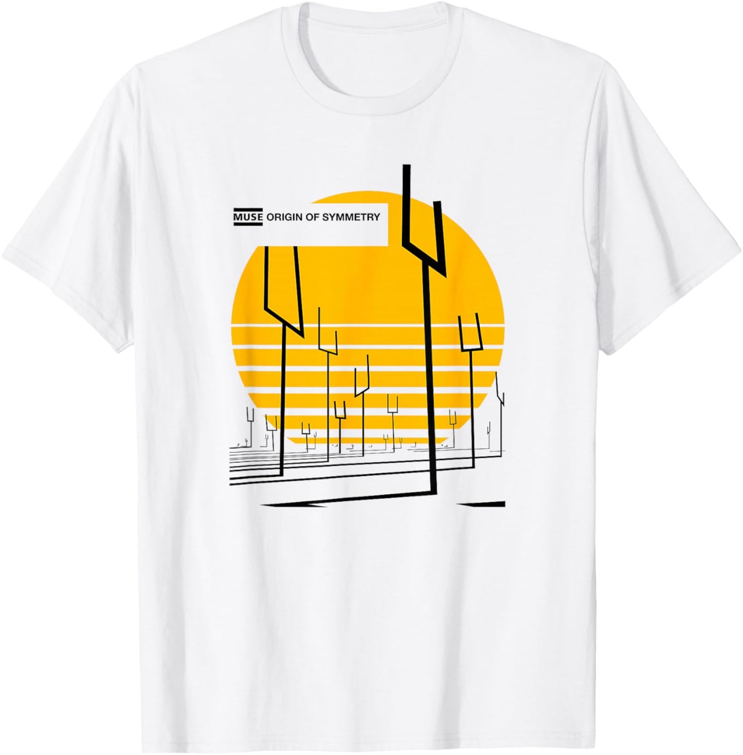 Muse Symmetry Dot T-Shirt - T-Shirt | White