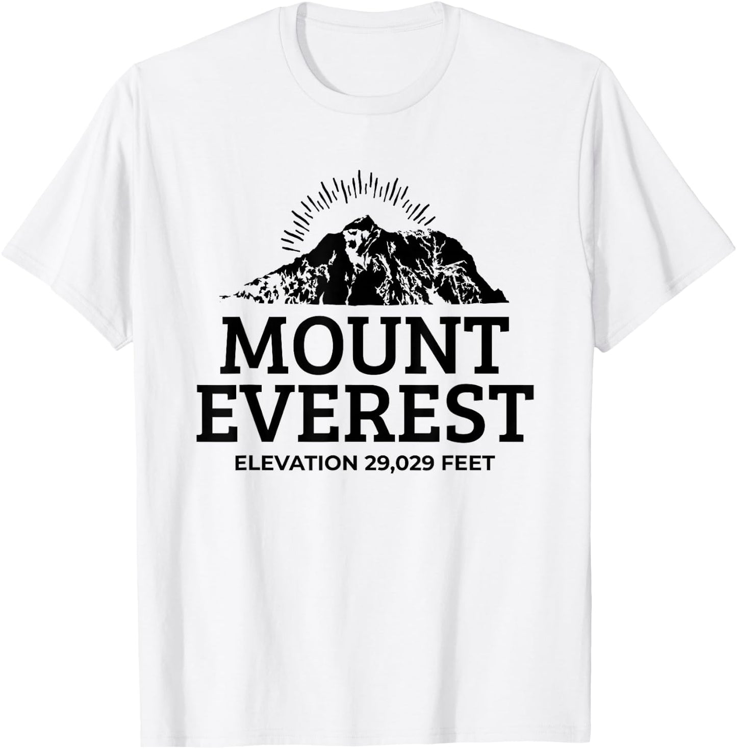 Mount Everest Shirt Rock Climbing Expedition T-Shirt - T-Shirt | White