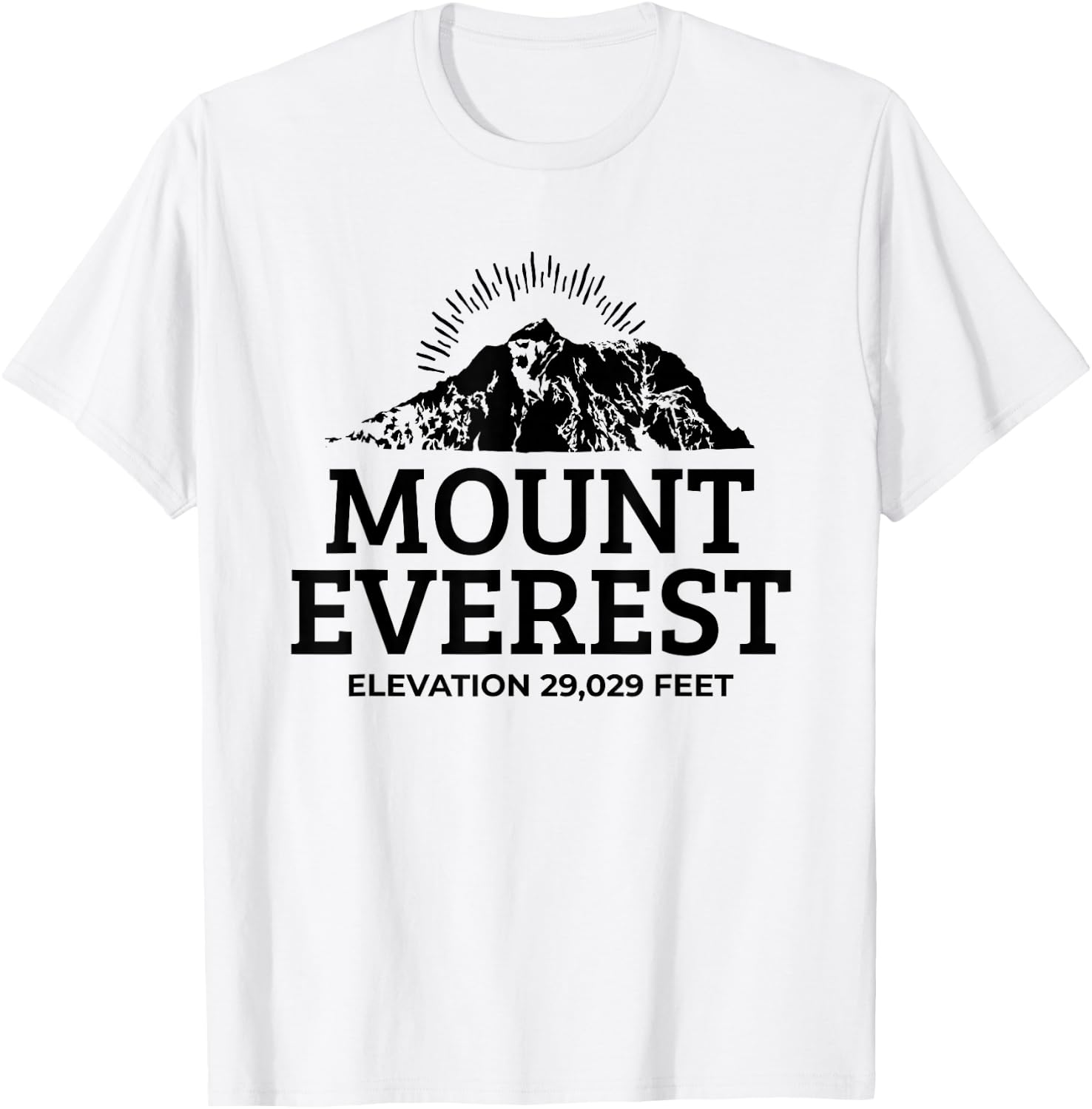 Mount Everest Shirt Rock Climbing Expedition T-Shirt - T-Shirt | White