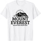 Mount Everest Shirt Rock Climbing Expedition T-Shirt - T-Shirt | White