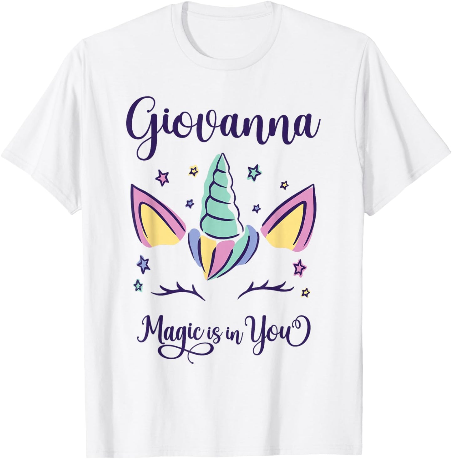First Name Giovanna Personalized Giovanna T-Shirt - T-Shirt | White