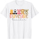 Daycare Teacher Animals Daycare Provider Back To School T-Shirt - T-Shirt | White