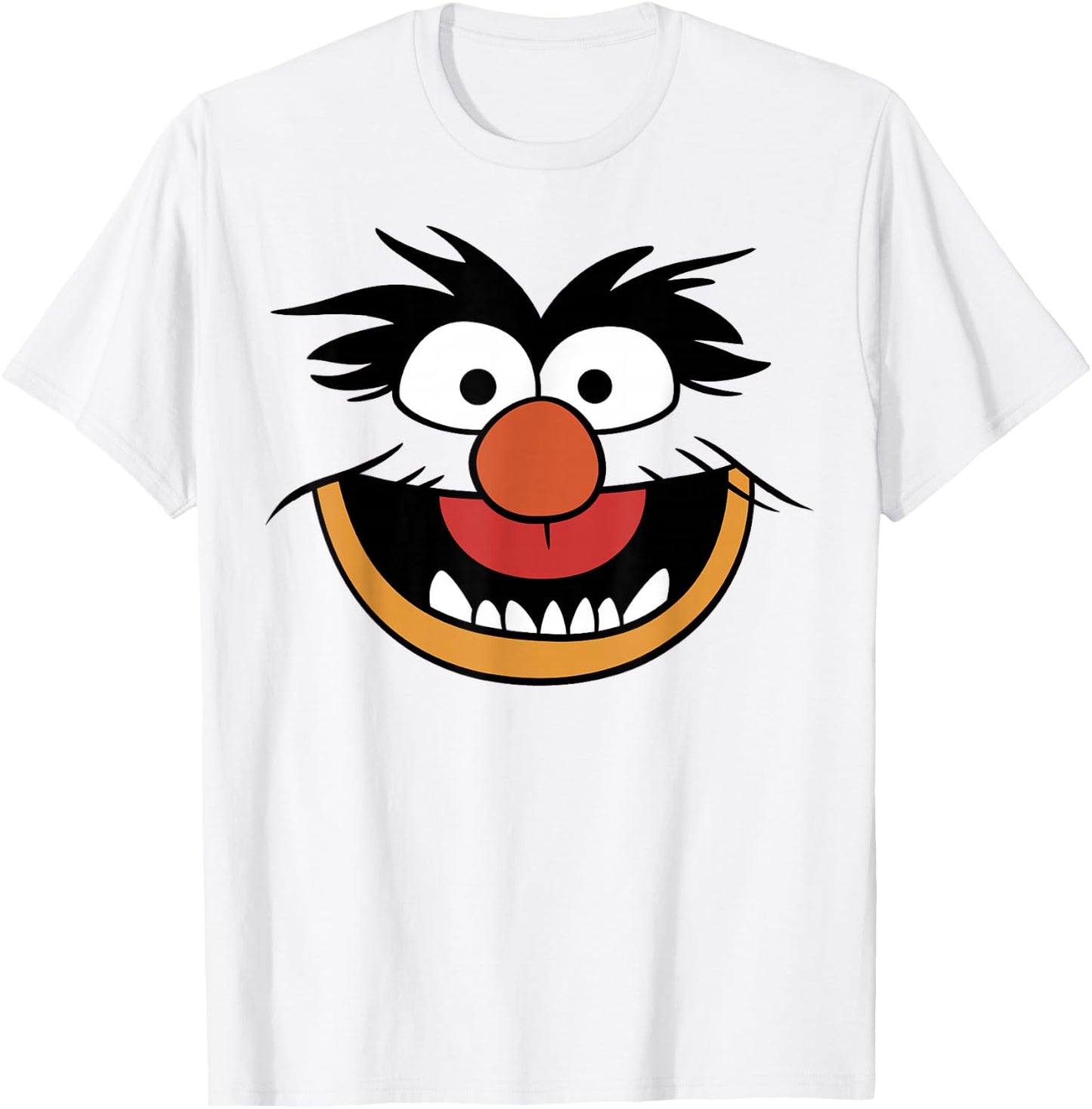 Disney The Muppets Animal Big Face Costume T-Shirt - T-Shirt | White