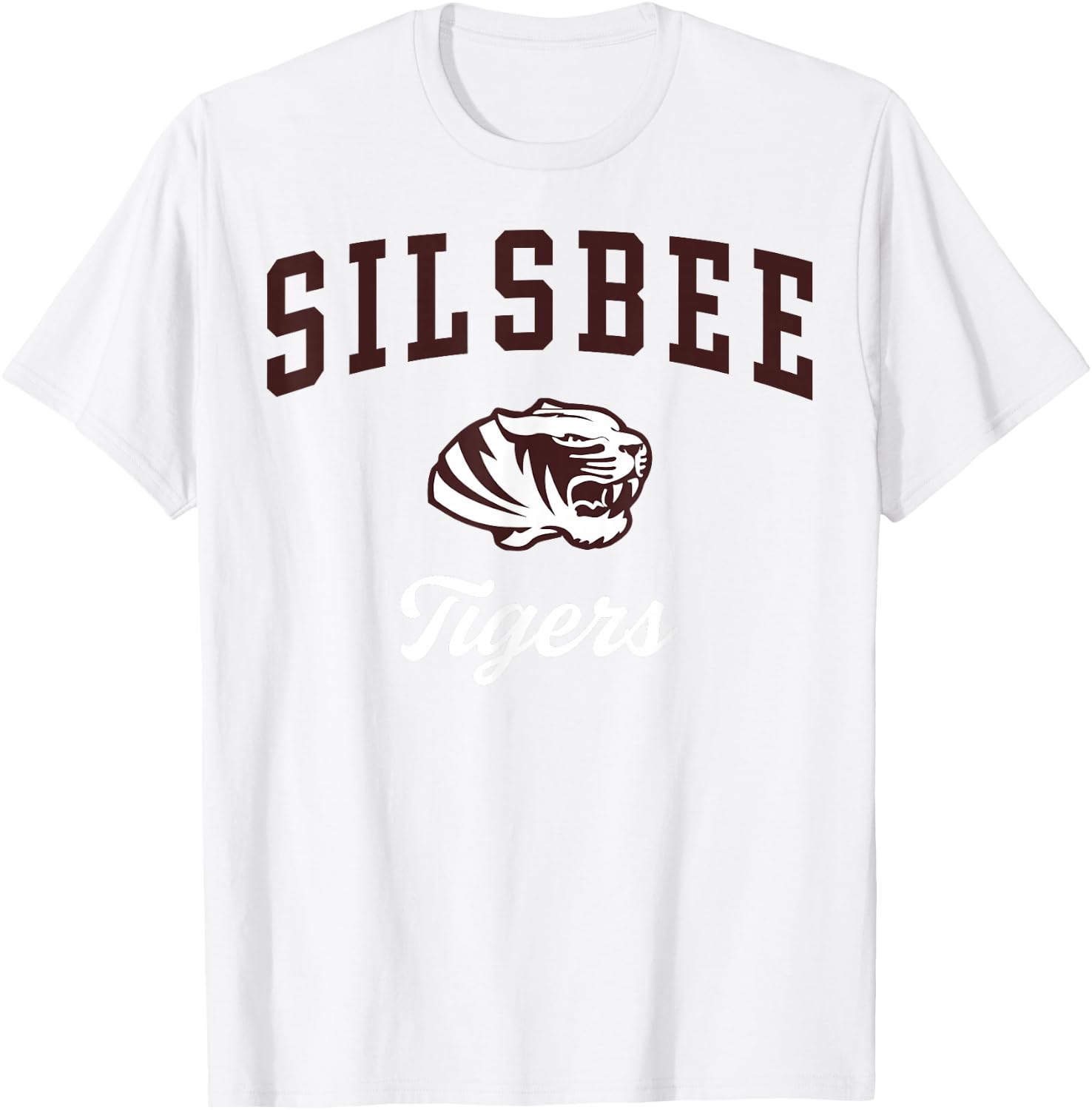 Silsbee High School Tigers C3 T-Shirt - T-Shirt | White
