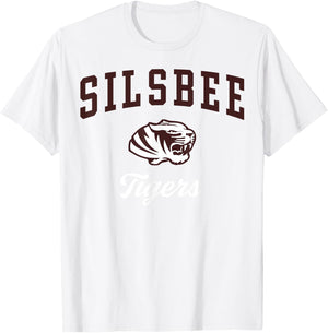 Silsbee High School Tigers C3 T-Shirt - T-Shirt | White