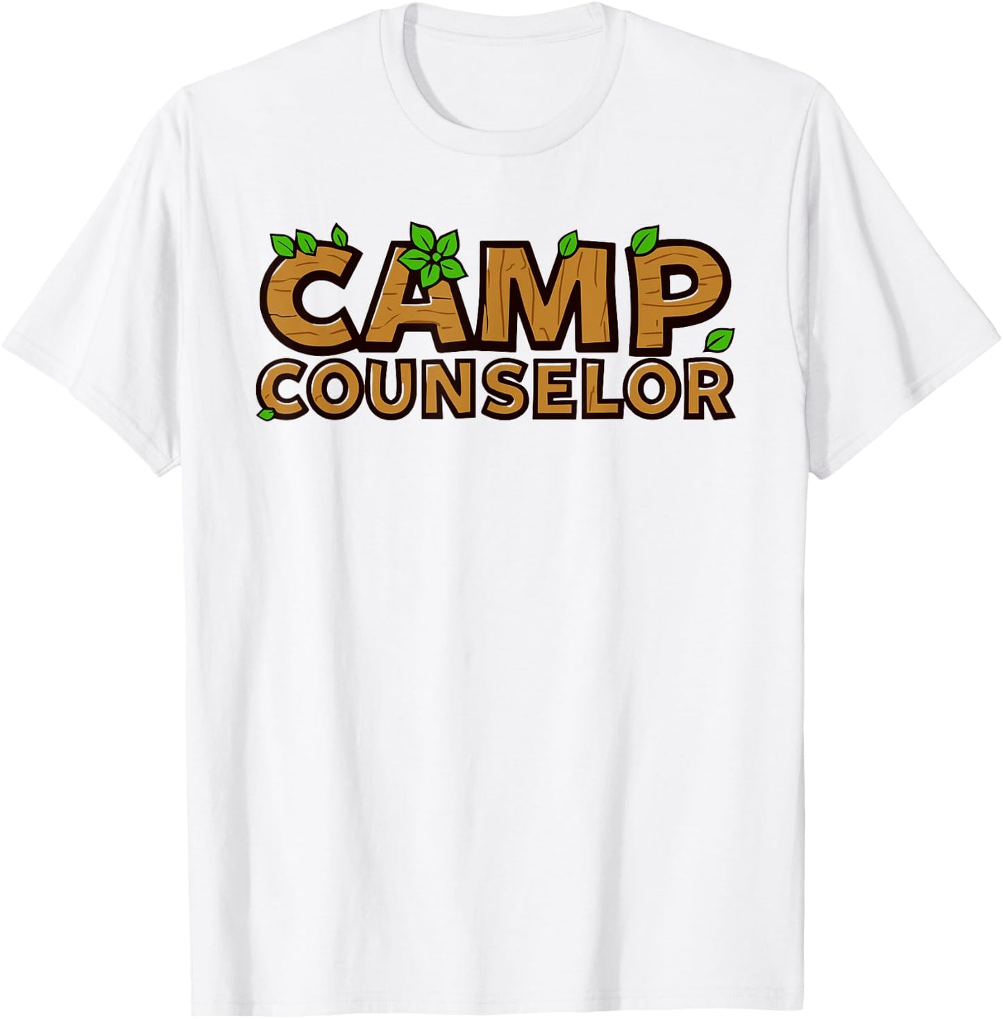 Funny Camp Counselor T Shirt for Summer Adventures T-Shirt - T-Shirt | White