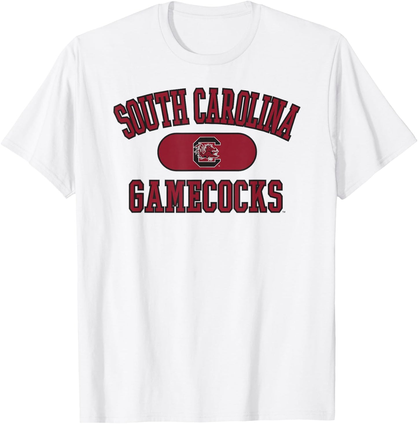 South Carolina Gamecocks Varsity Logo Officially Licensed T-Shirt - T-Shirt | White
