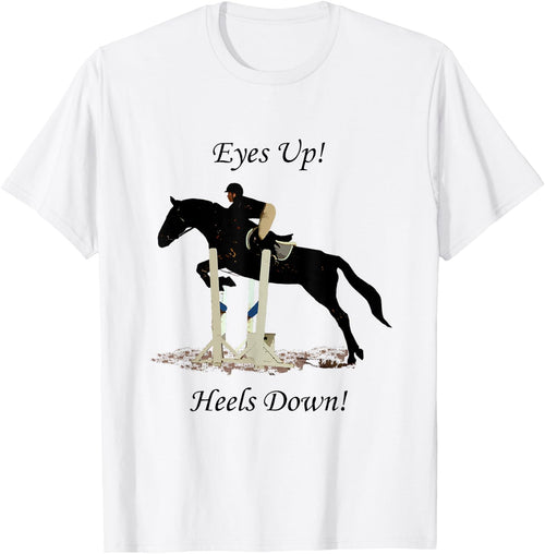 Equestrian Eyes Up Heels Down Horse