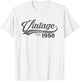 Vintage 1950 75 Years Old Bday 75th Birthday Gift Men Women T-Shirt - T-Shirt | White