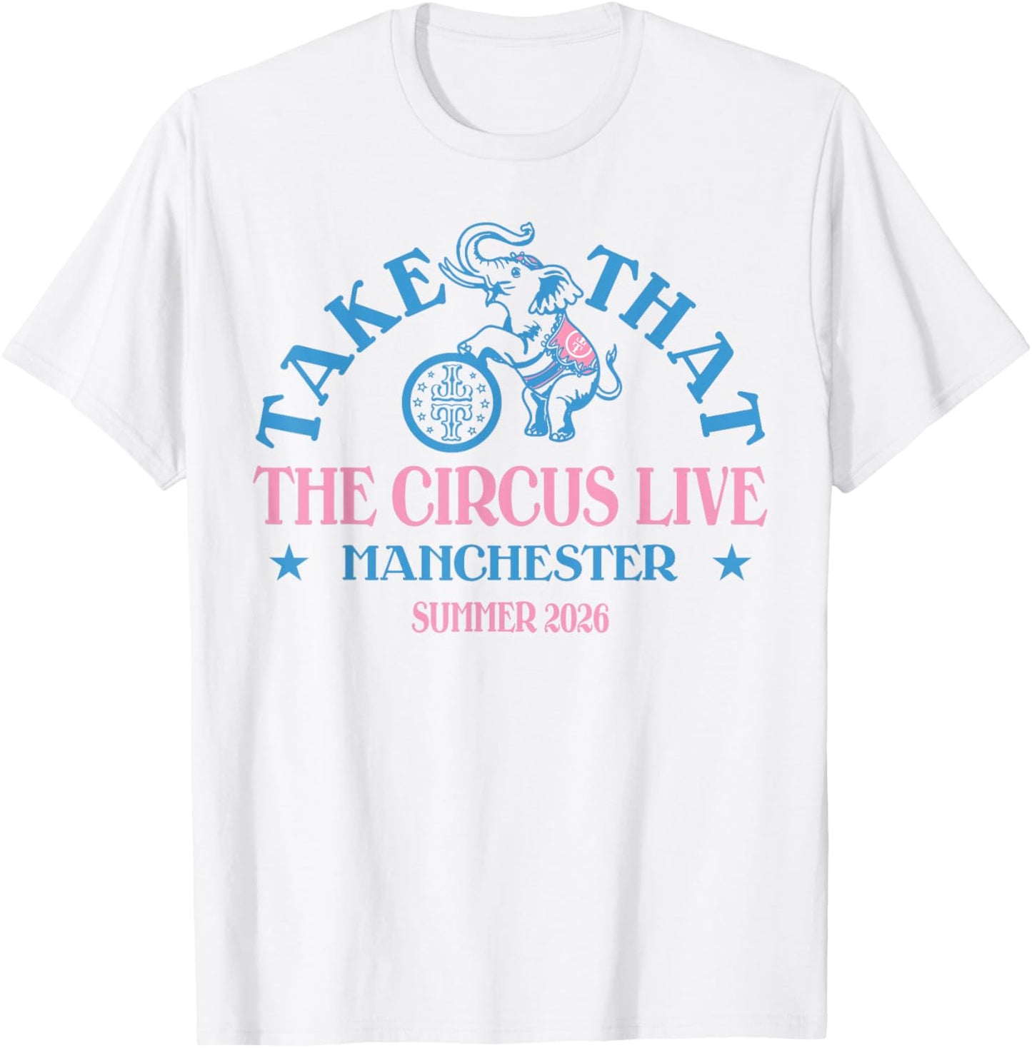 Take that The Circus Live Manchester T-Shirt - T-Shirt | White