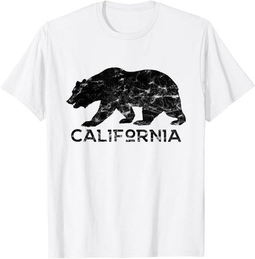 California Bear Retro Distressed Vintage