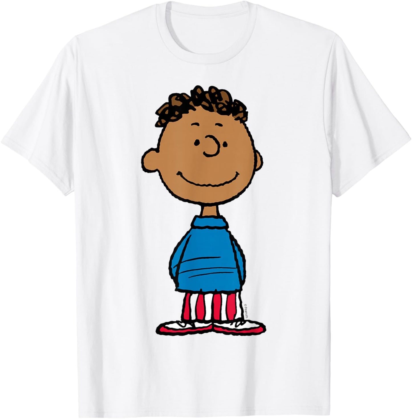 Peanuts - Franklin Armstrong Patriotic Fourth of July Outfit T-Shirt - T-Shirt | White