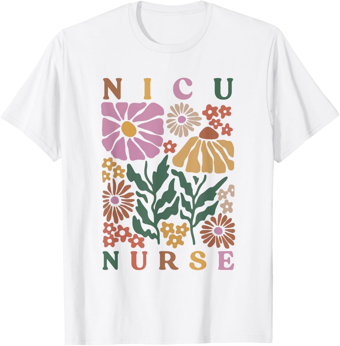NICU Nurse Neonatal ICU Nurse Infant Care Specialist Newborn T-Shirt - T-Shirt | White