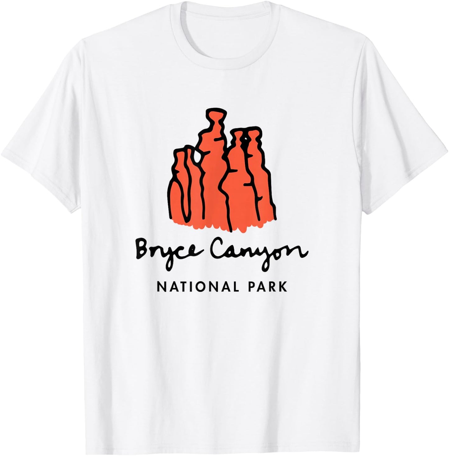Family Vacation Design - Retro Bryce Canyon National Park T-Shirt - T-Shirt | White