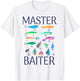 Fishing-Shirt Kids Toddler Boys Girls Master Baiter Funny T-Shirt - T-Shirt | White