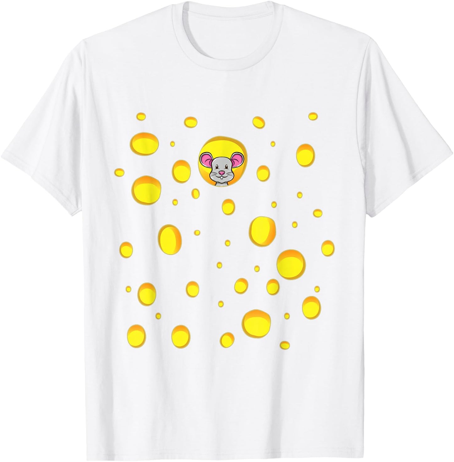Cheese Costume Halloween T-Shirt - T-Shirt | White
