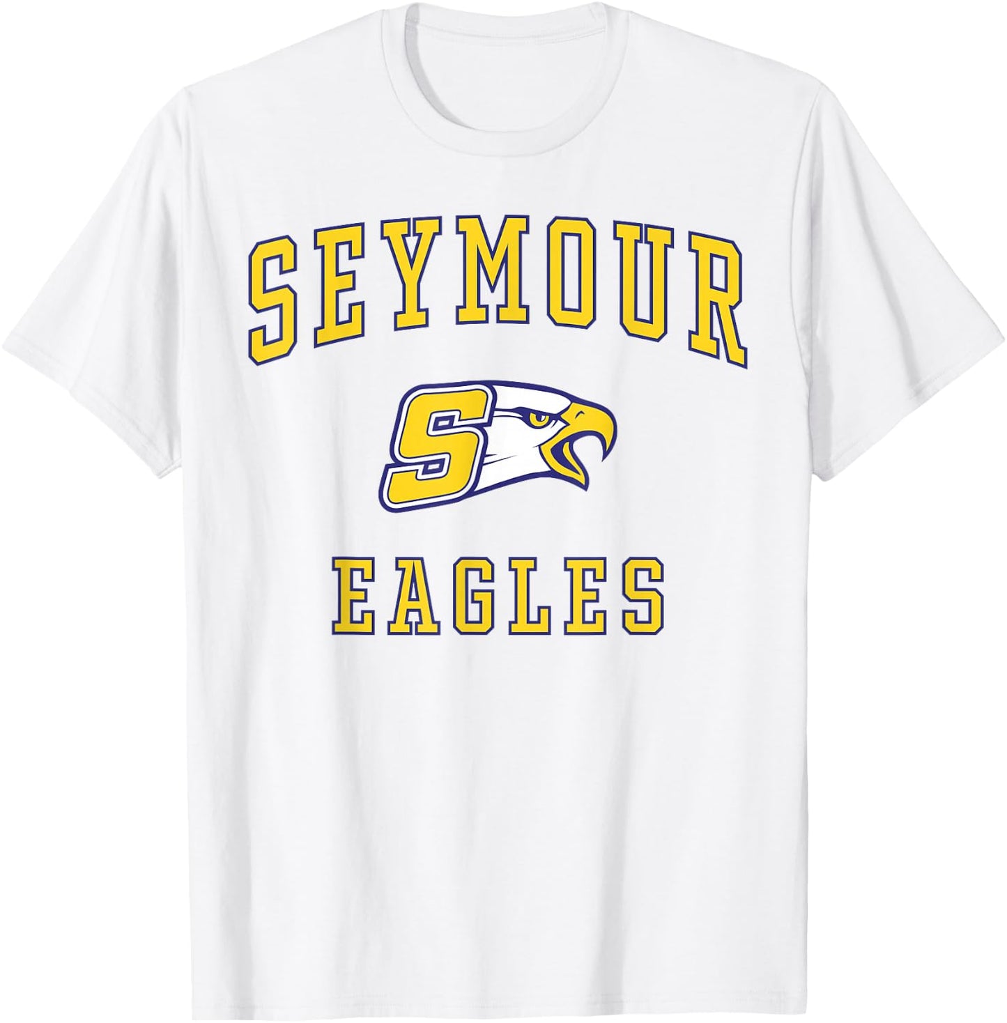Seymour High School Eagles T-Shirt - T-Shirt | White