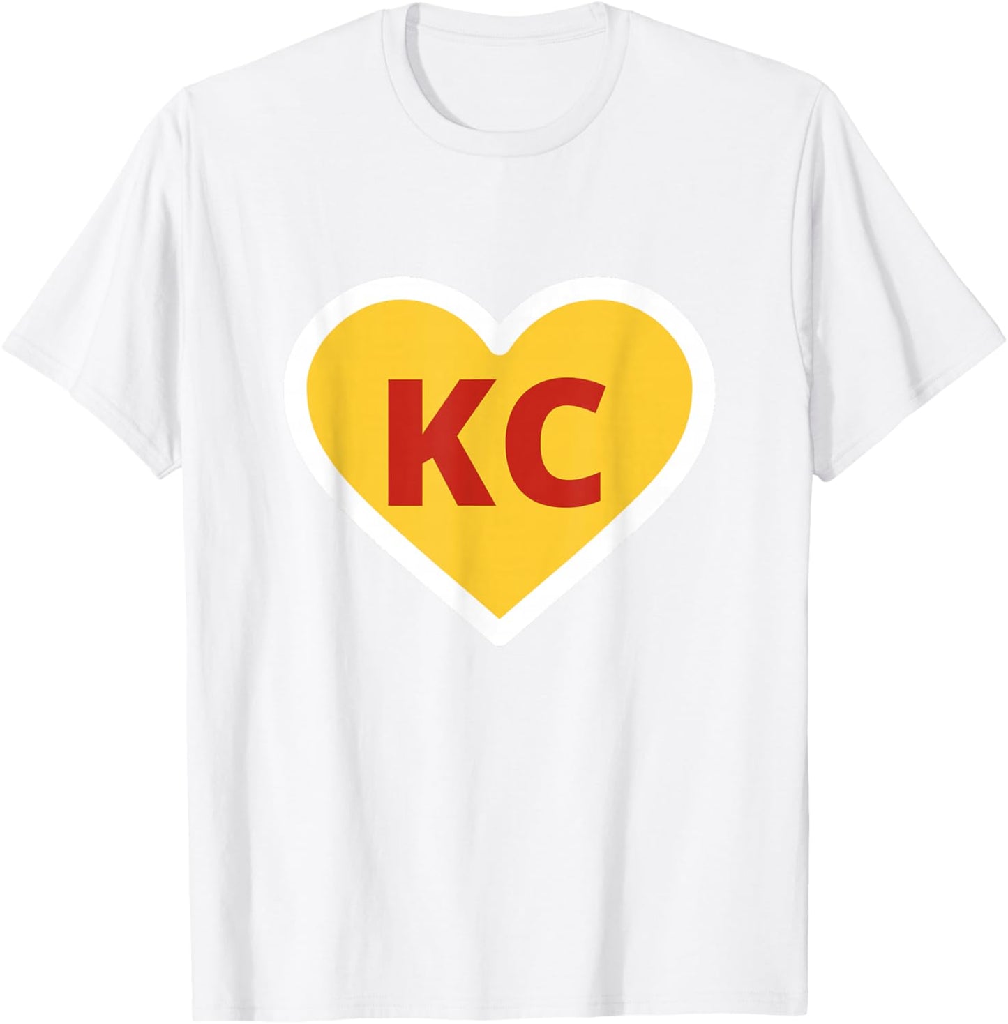 KC MO Heart I Love T-Shirt - T-Shirt | White