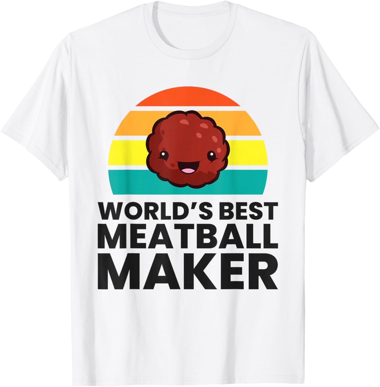 World's Best Meatball Maker T-Shirt - T-Shirt | White