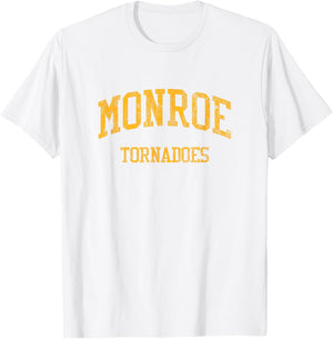 Monroe High School HS Albany GA Vintage Sports T-Shirt - T-Shirt | White