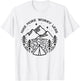 Funny Mountain Hiker Hike More Worry Less Hiking Outdoor T-Shirt - T-Shirt | White