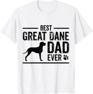 Best Great Dane Dad T-Shirt - T-Shirt | White