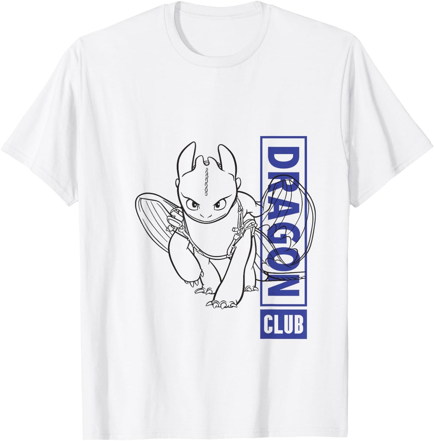 How to Train Your Dragon 3 Hidden World Club T-Shirt - T-Shirt | White