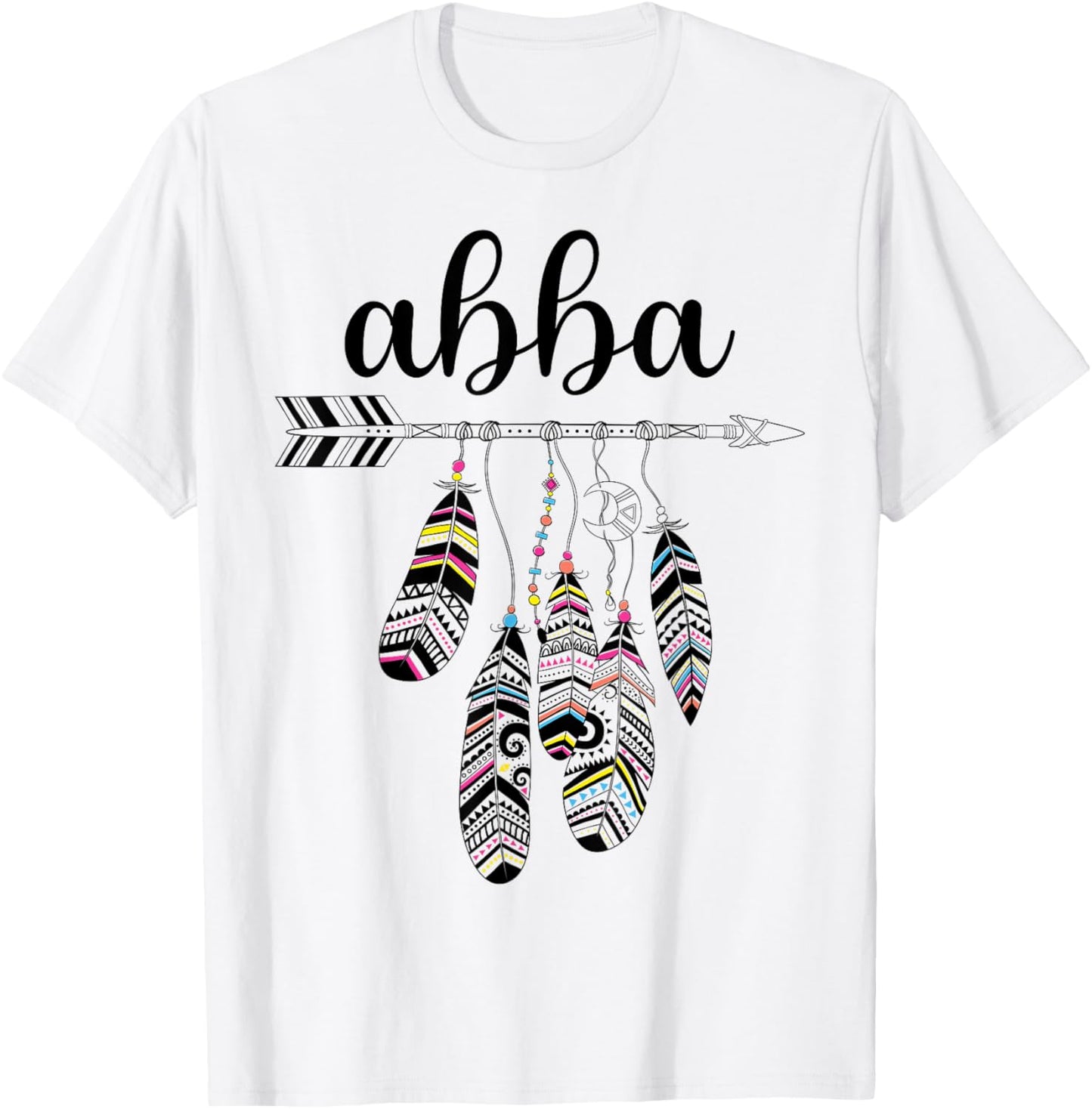 Abba Name Women Men Kids Abba Birthday Shirt Gift Abba Name T-Shirt - T-Shirt | White