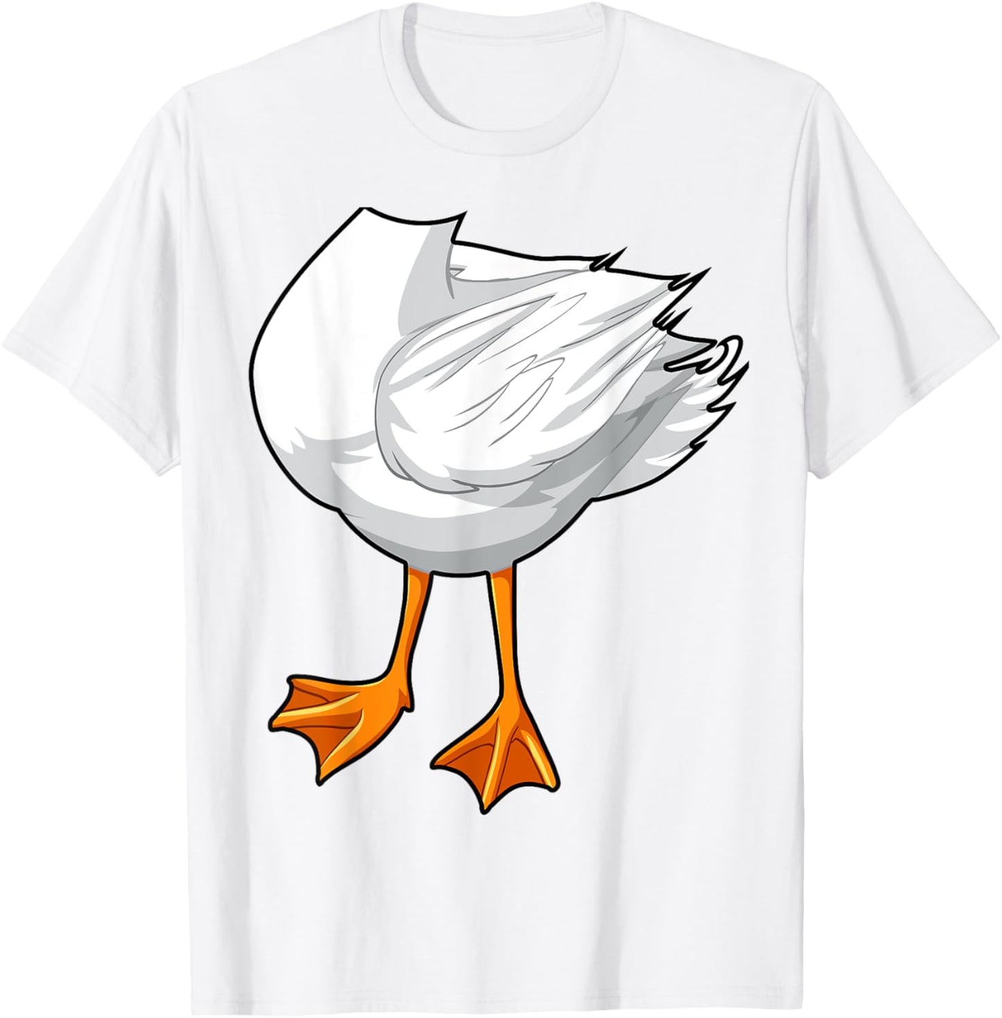Duck Costume Halloween Duck Face Costume Funny Adults Kids T-Shirt - T-Shirt | White