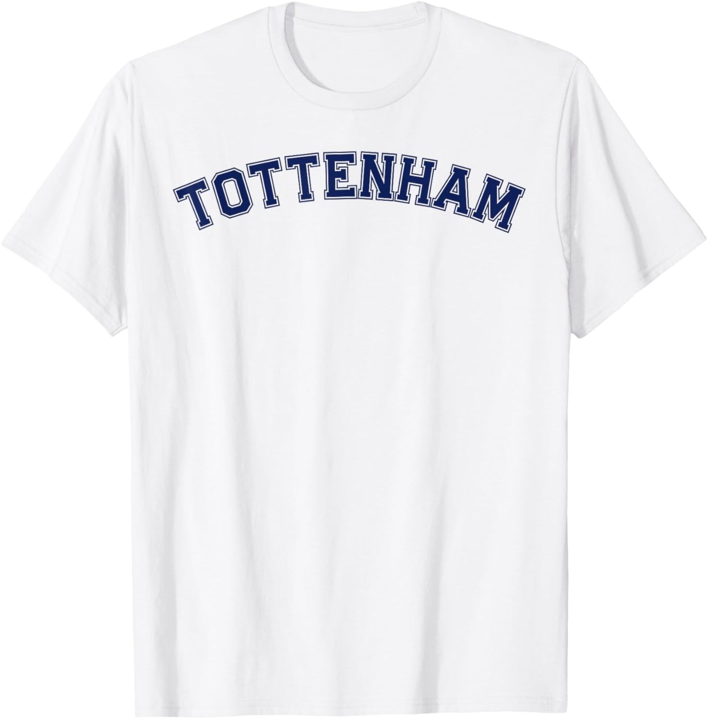 Tottenham North London Varsity Top T-Shirt - T-Shirt | White