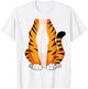 Tiger Shirt Men Women Kids Tiger Costume T-Shirt - T-Shirt | White