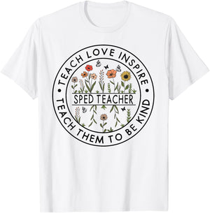 First Day of School Outfits for SPED Teachers: Step into the Men Women T-Shirt - T-Shirt | White