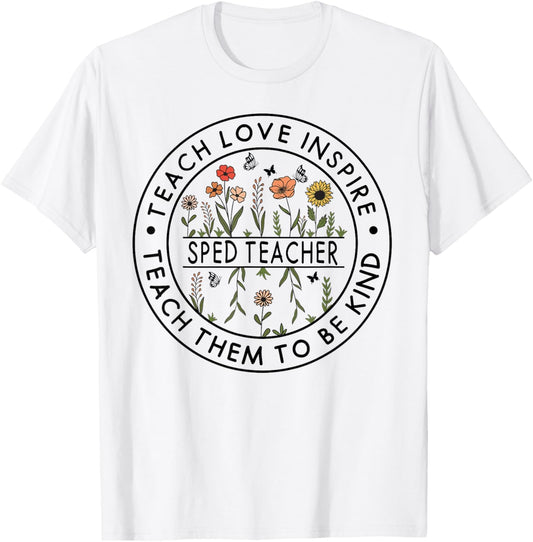 First Day of School Outfits for SPED Teachers: Step into the Men Women T-Shirt - T-Shirt | White