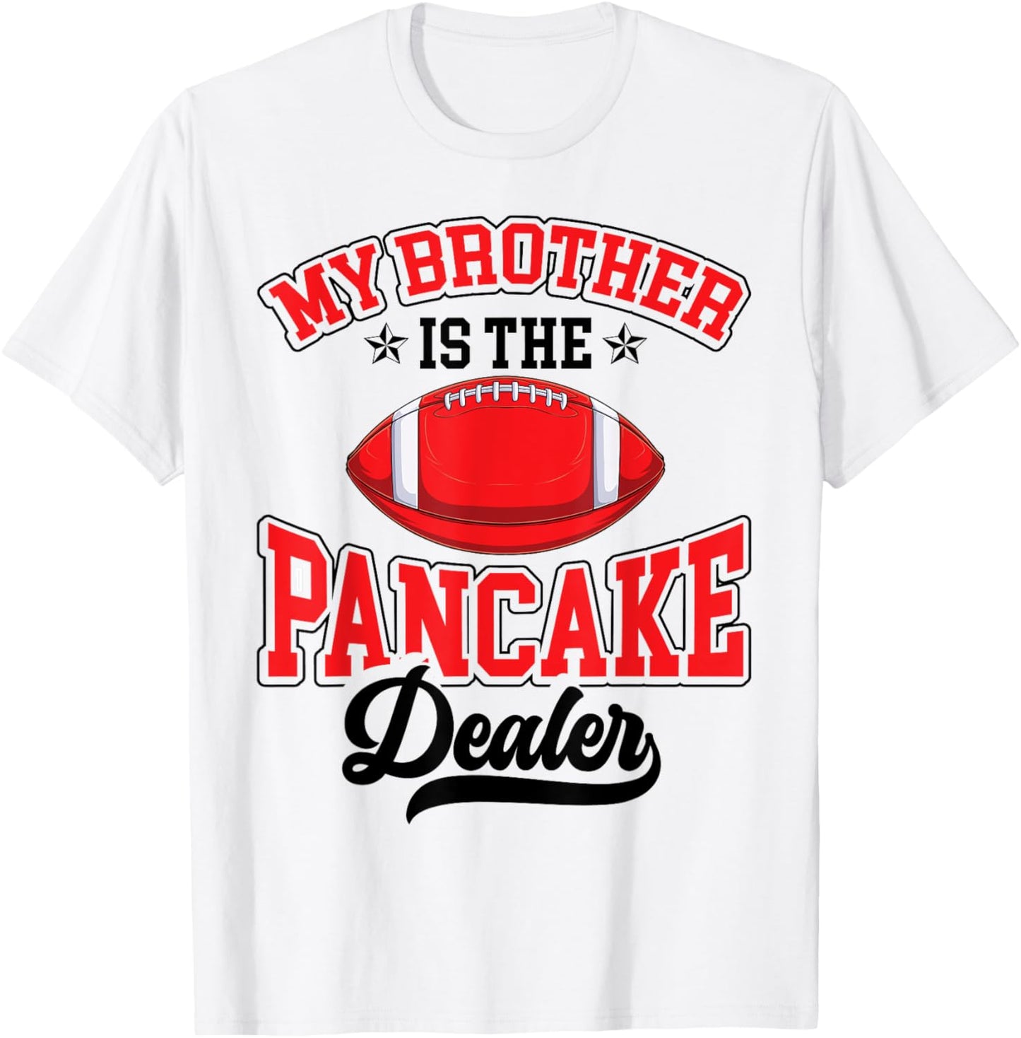 Offensive Lineman American Football Player Pancake O-Line T-Shirt - T-Shirt | White